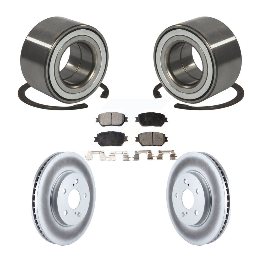 [Avant] Kit de Roulement de roue pour 2002-2003 Toyota Camry 296mm Diameter Rotor Straight Hat Design KBB-101857