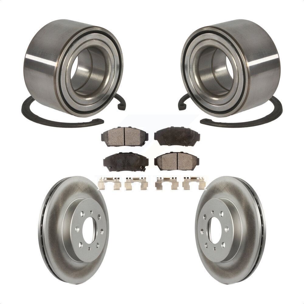 [Avant] Kit de Roulement de roue pour 1994-1995 Honda Civic EX avec Coupe Non-ABS KBB-101876