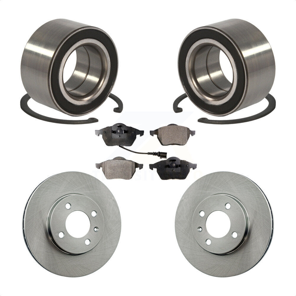 [Avant] Kit de Roulement de roue pour 1996-1998 Volkswagen Jetta 2.8L 256mm Diameter Rotor KBB-102167