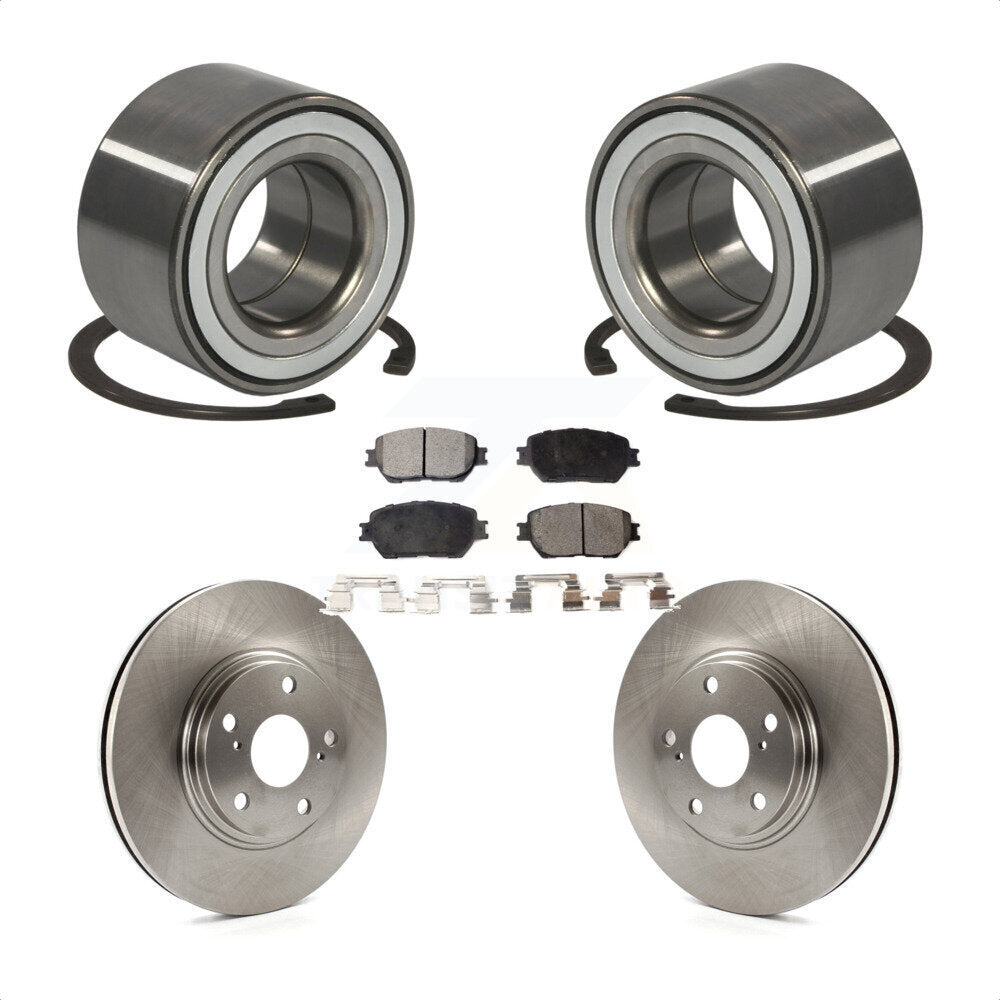 [Avant] Kit de Roulement de roue pour 2002-2003 Toyota Camry 296mm Diameter Rotor Stepped Hat Design KBB-102174