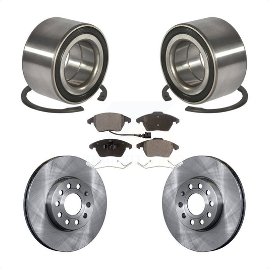 [Avant] Kit de Roulement de roue pour 2005 Volkswagen Jetta 288mm Diameter Rotor 7th 8th Digit Of VIN Is "1K" KBB-102200