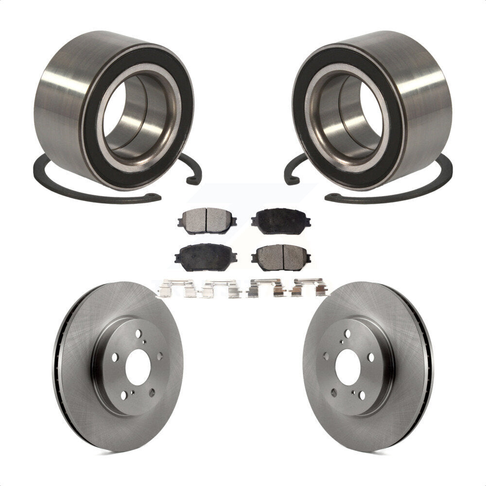 [Avant] Kit de Roulement de roue pour 2004 Toyota Camry 296mm Diameter Rotor Straight Hat Design KBB-102290