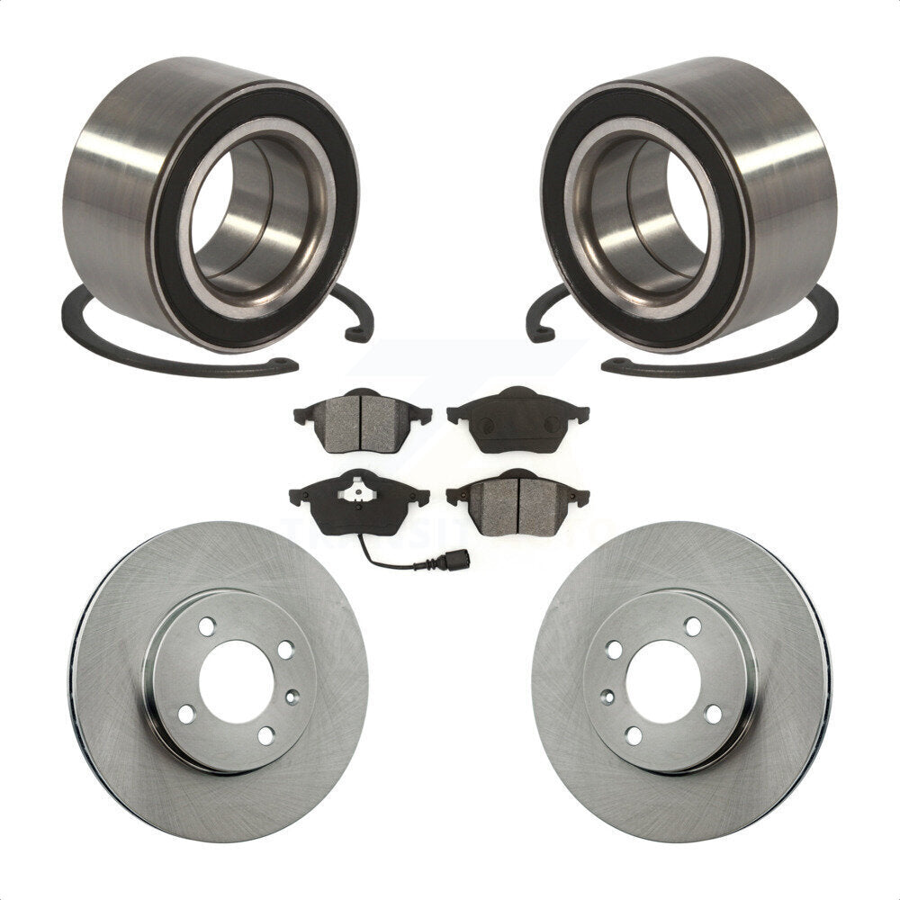 [Avant] Kit de Roulement de roue pour 1996-1998 Volkswagen Jetta 2.8L 256mm Diameter Rotor KBB-102504