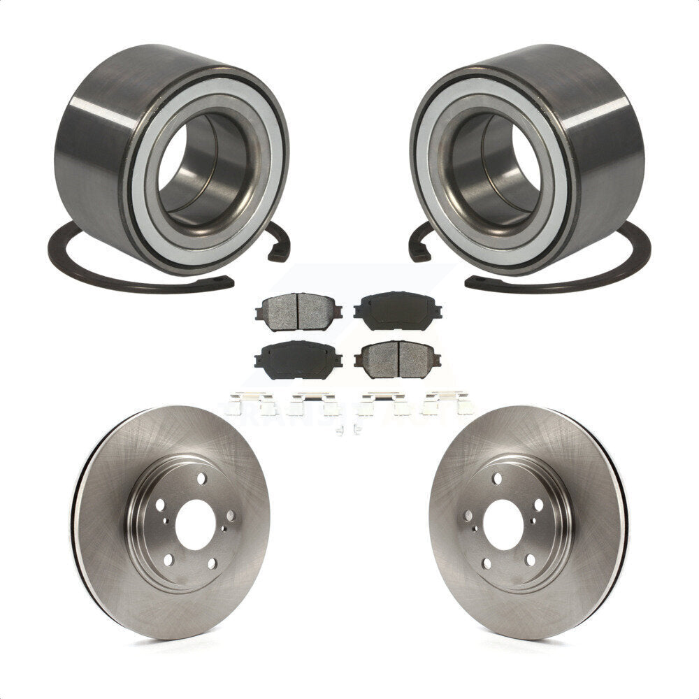[Avant] Kit de Roulement de roue pour 2002-2003 Toyota Camry 296mm Diameter Rotor Stepped Hat Design KBB-102512
