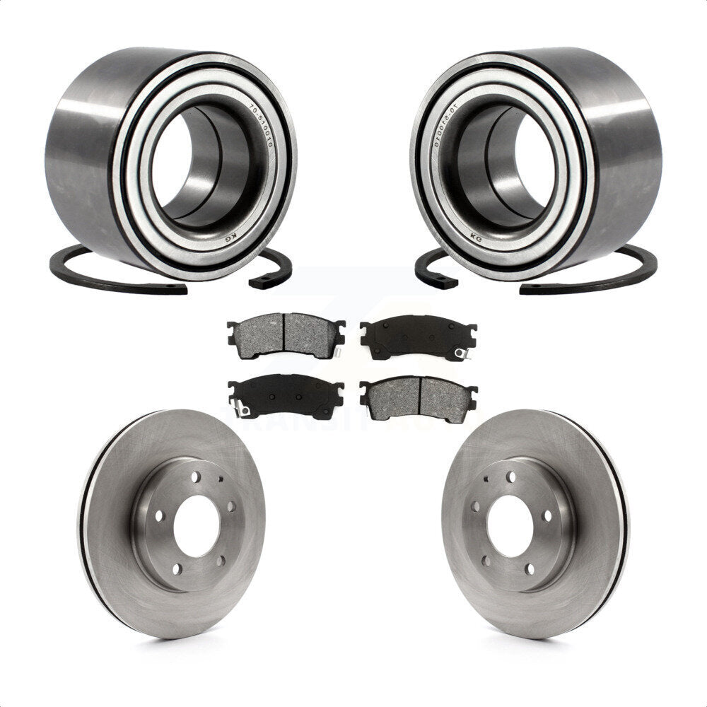 [Avant] Kit de Roulement de roue pour 2002 Mazda 626 2.5L avec Drum rear brakes KBB-102523