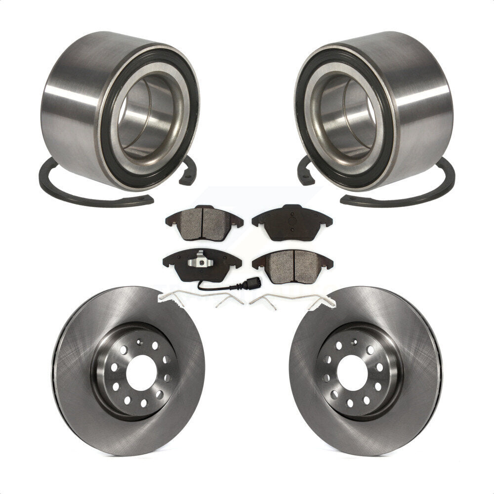 [Avant] Kit de Roulement de roue pour 2005 Volkswagen Jetta 312mm Diameter Rotor 7th 8th Digit Of VIN Is "1K" KBB-102547