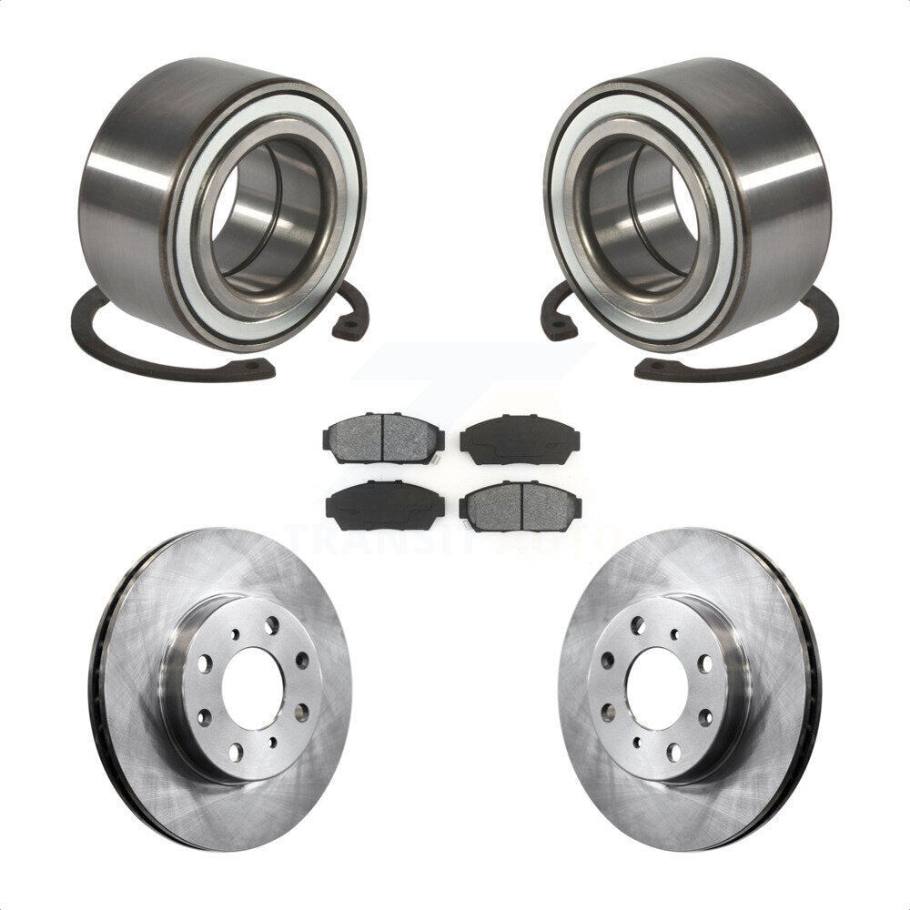 [Avant] Kit de Roulement de roue pour 1994-1995 Honda Civic EX avec Sedan Non-ABS KBB-102572