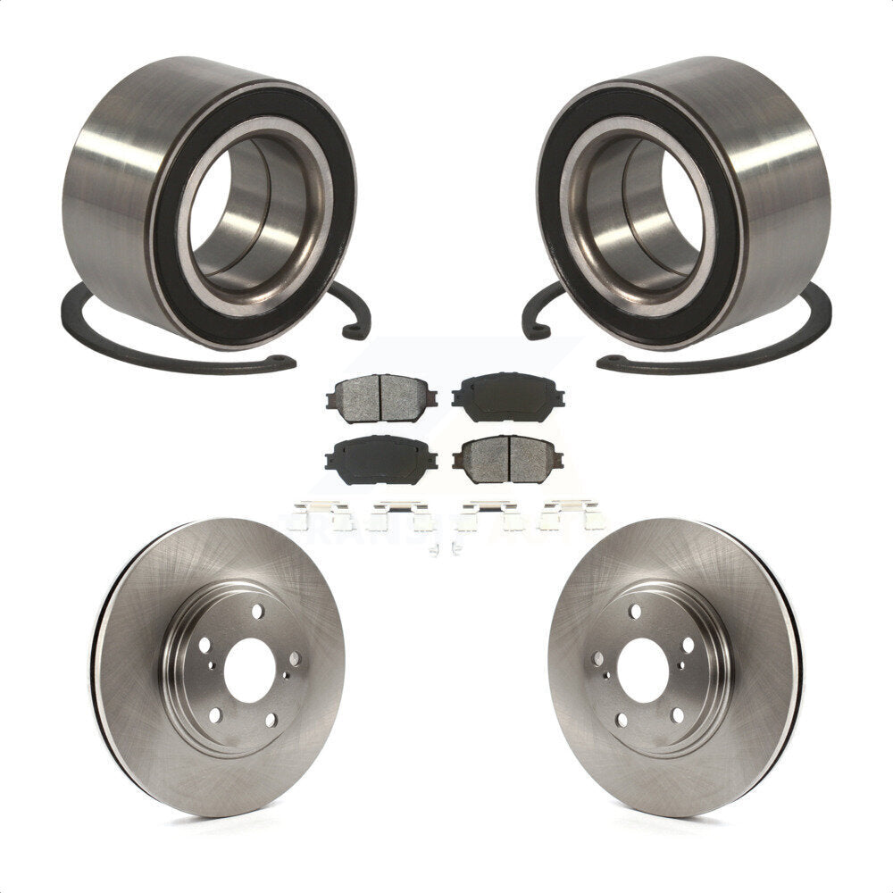 [Avant] Kit de Roulement de roue pour 2004 Toyota Camry 296mm Diameter Rotor Stepped Hat Design KBB-102640