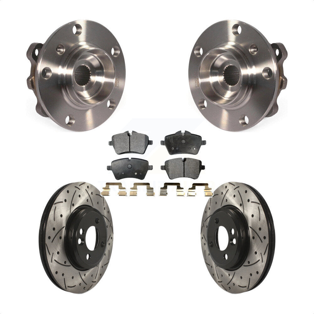 [Avant] Kit d'ensemble roulement de roue et moyeu pour 2012-2013 Mini Cooper Countryman 294mm Diameter Rotor KBB-102858