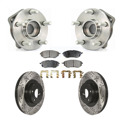 [Avant] Kit d'ensemble roulement de roue et moyeu pour 2009 Subaru Legacy 3.0 R avec 3.0L 292mm Diameter Rotor KBB-102868
