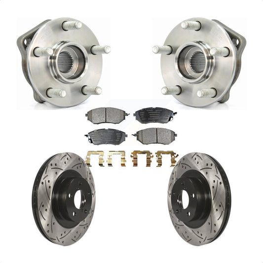 [Avant] Kit d'ensemble roulement de roue et moyeu pour 2009 Subaru Legacy 3.0 R avec 3.0L 292mm Diameter Rotor KBB-102868
