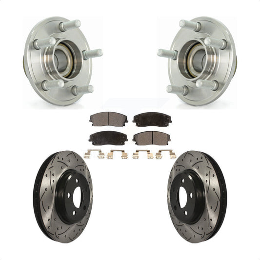 [Avant] Kit d'ensemble roulement de roue et moyeu pour Dodge Chrysler 300 Charger Magnum Challenger KBB-102874 par Transit Auto