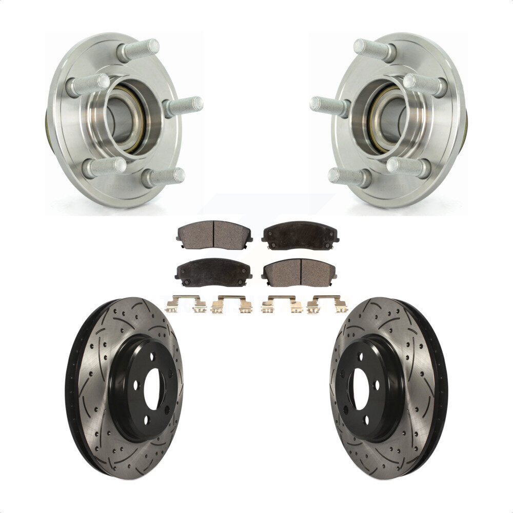 [Avant] Kit d'ensemble roulement de roue et moyeu pour Dodge Chrysler 300 Charger Magnum Challenger KBB-102874