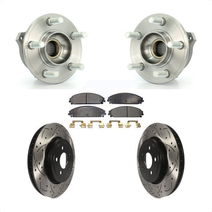 [Avant] Kit d'ensemble roulement de roue et moyeu pour Dodge Charger Chrysler 300 Challenger Magnum KBB-102877 par Transit Auto