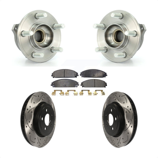 [Avant] Kit d'ensemble roulement de roue et moyeu pour Dodge Charger Chrysler 300 Challenger Magnum KBB-102877 par Transit Auto