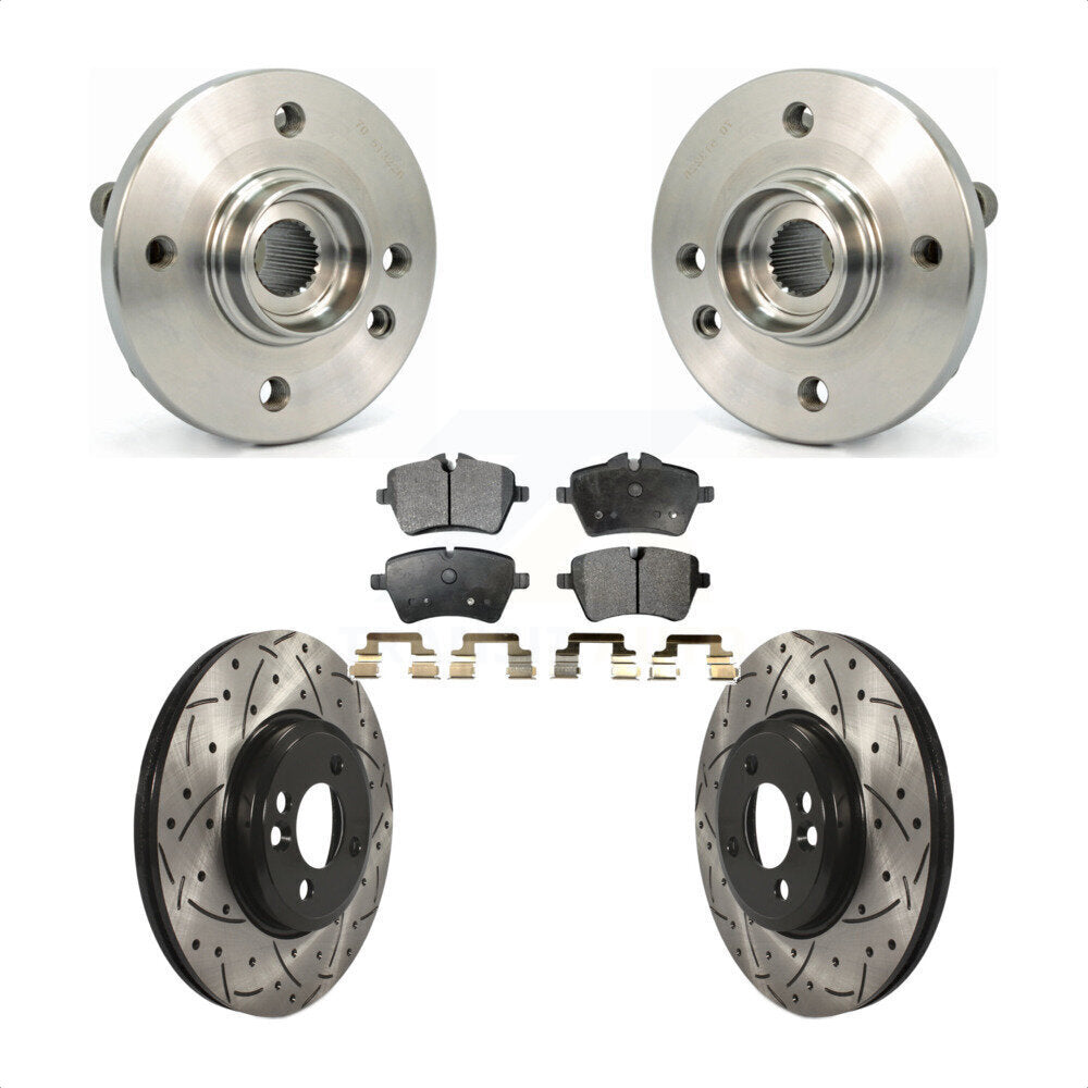 [Avant] Kit d'ensemble roulement de roue et moyeu pour 2002-2006 Mini Cooper 294mm Diameter Rotor KBB-102878