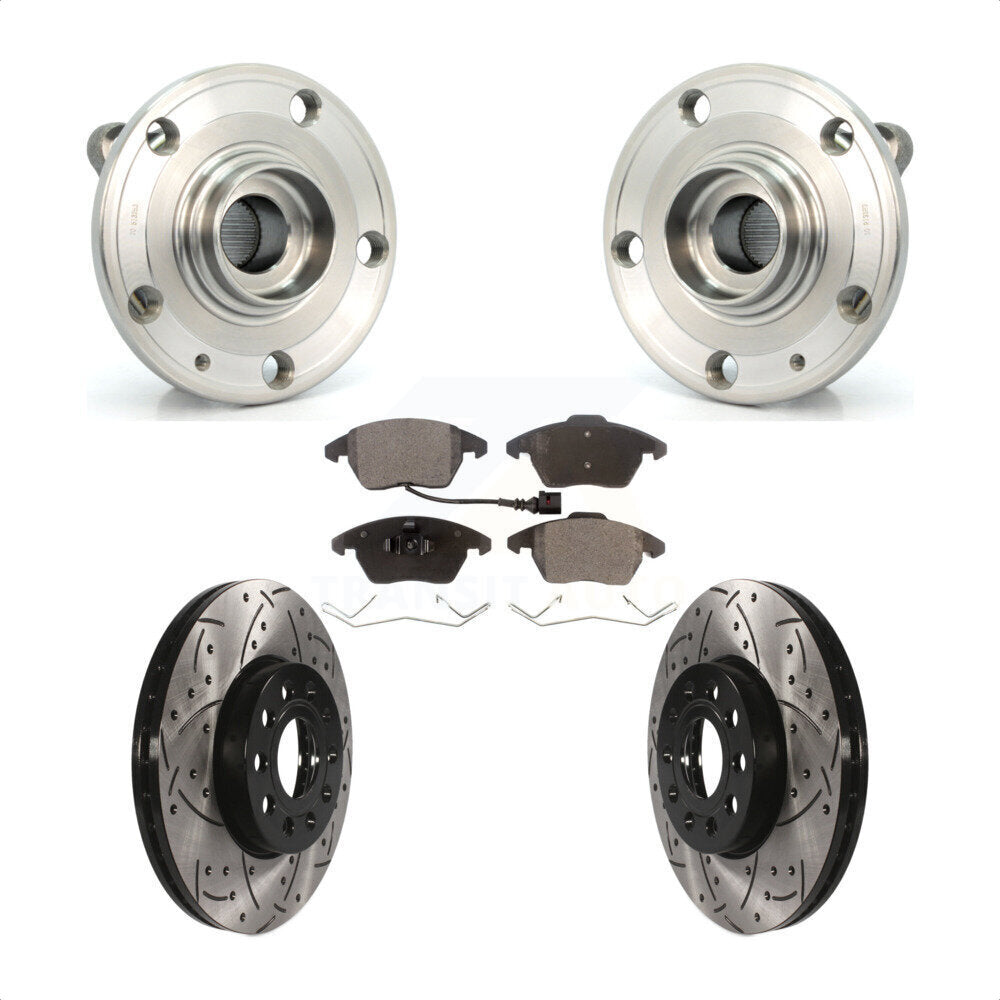 [Avant] Kit d'ensemble roulement de roue et moyeu pour Volkswagen Jetta Beetle Rabbit Audi A3 GTI Quattro KBB-102883