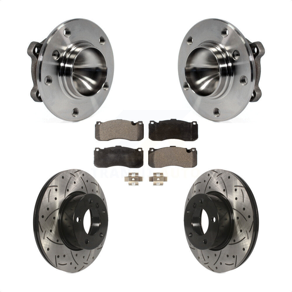 [Avant] Kit d'ensemble roulement de roue et moyeu pour 2012 BMW 328i 3.0L 340mm Diameter Rotor KBB-102886 par Transit Auto