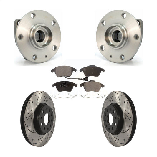 [Avant] Kit d'ensemble roulement de roue et moyeu pour Volkswagen GTI Eos Audi A3 KBB-102893