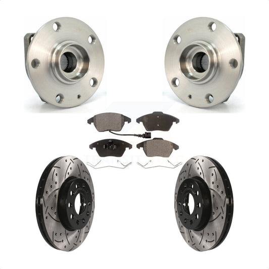 [Avant] Kit d'ensemble roulement de roue et moyeu pour 2006-2009 Volkswagen Rabbit 3 Bolt Mounting Flange KBB-102895 par Transit Auto