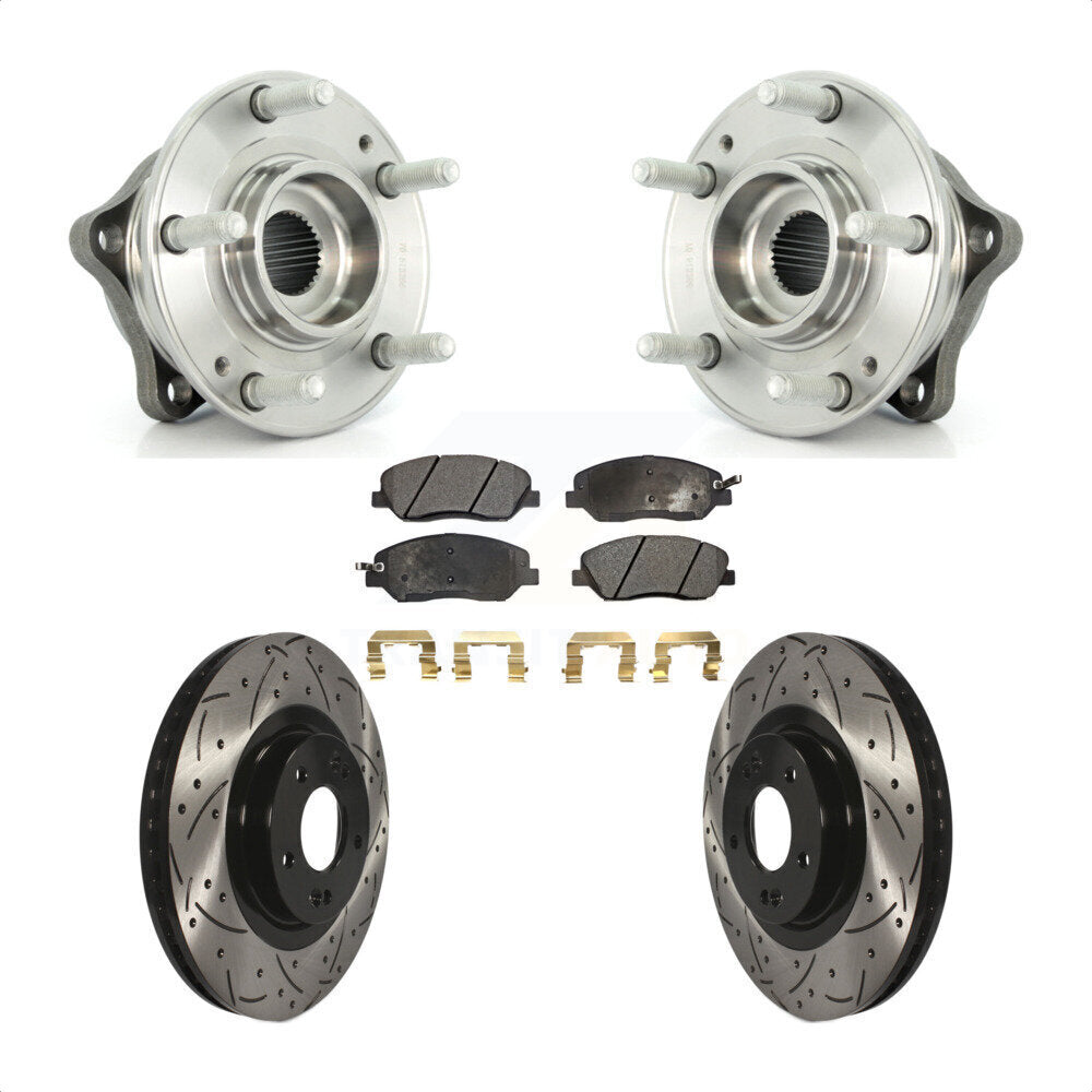 [Avant] Kit d'ensemble roulement de roue et moyeu pour 2013-2014 Hyundai Santa Fe 3.3L ABS Brakes KBB-102900