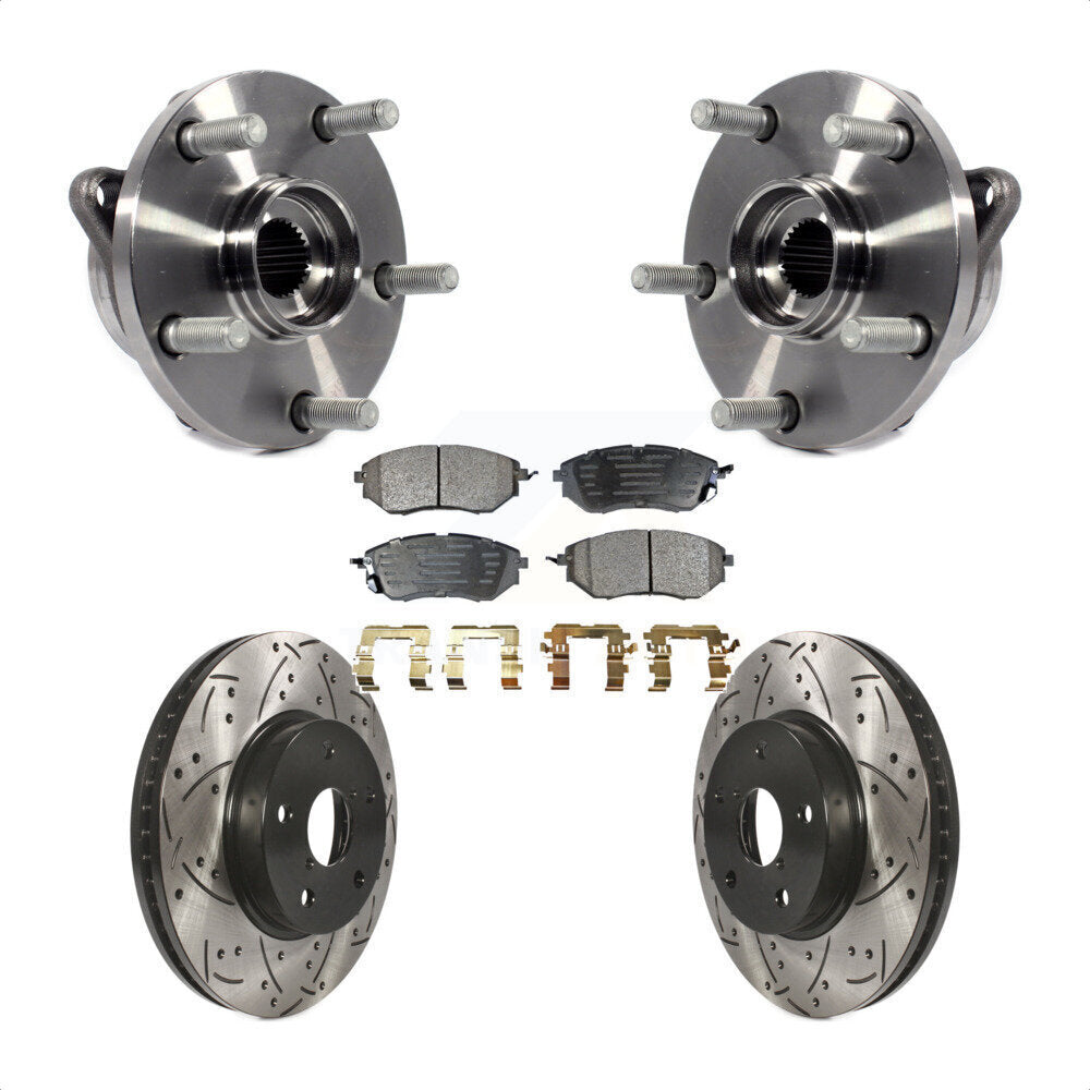 [Avant] Kit d'ensemble roulement de roue et moyeu pour 2015 Subaru Legacy 2.5L KBB-102938