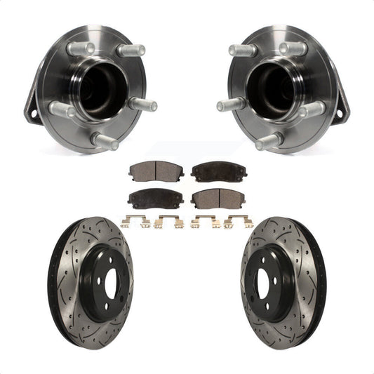 [Avant] Kit d'ensemble roulement de roue et moyeu pour Dodge Charger Challenger Chrysler 300 KBB-102951 par Transit Auto