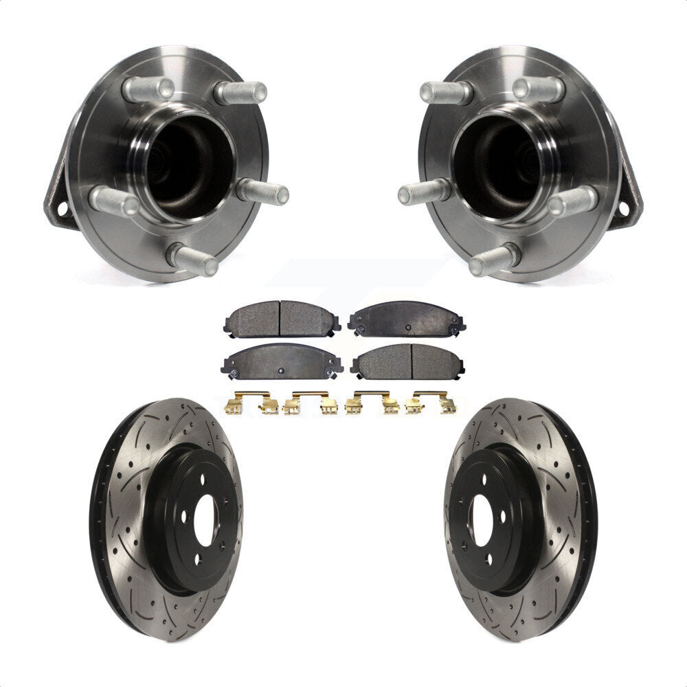 [Avant] Kit d'ensemble roulement de roue et moyeu pour Dodge Charger Challenger Chrysler 300 KBB-102952 par Transit Auto