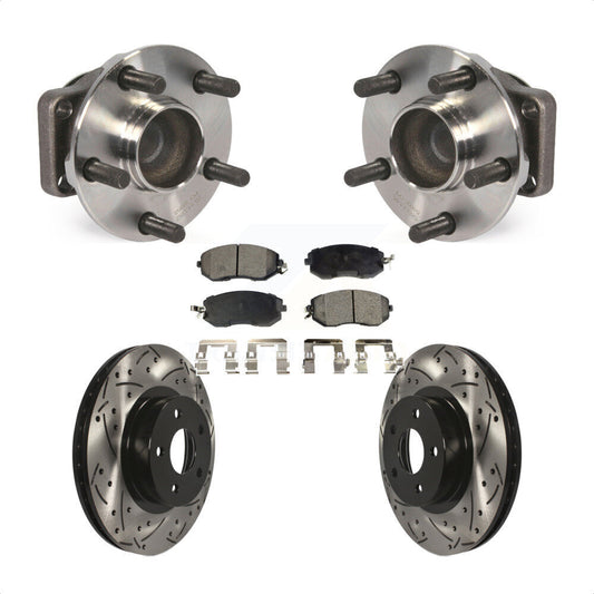 [Avant] Kit d'ensemble roulement de roue et moyeu pour 2013-2016 Scion FR-S Subaru BRZ 277mm Diameter Rotor KBB-102970