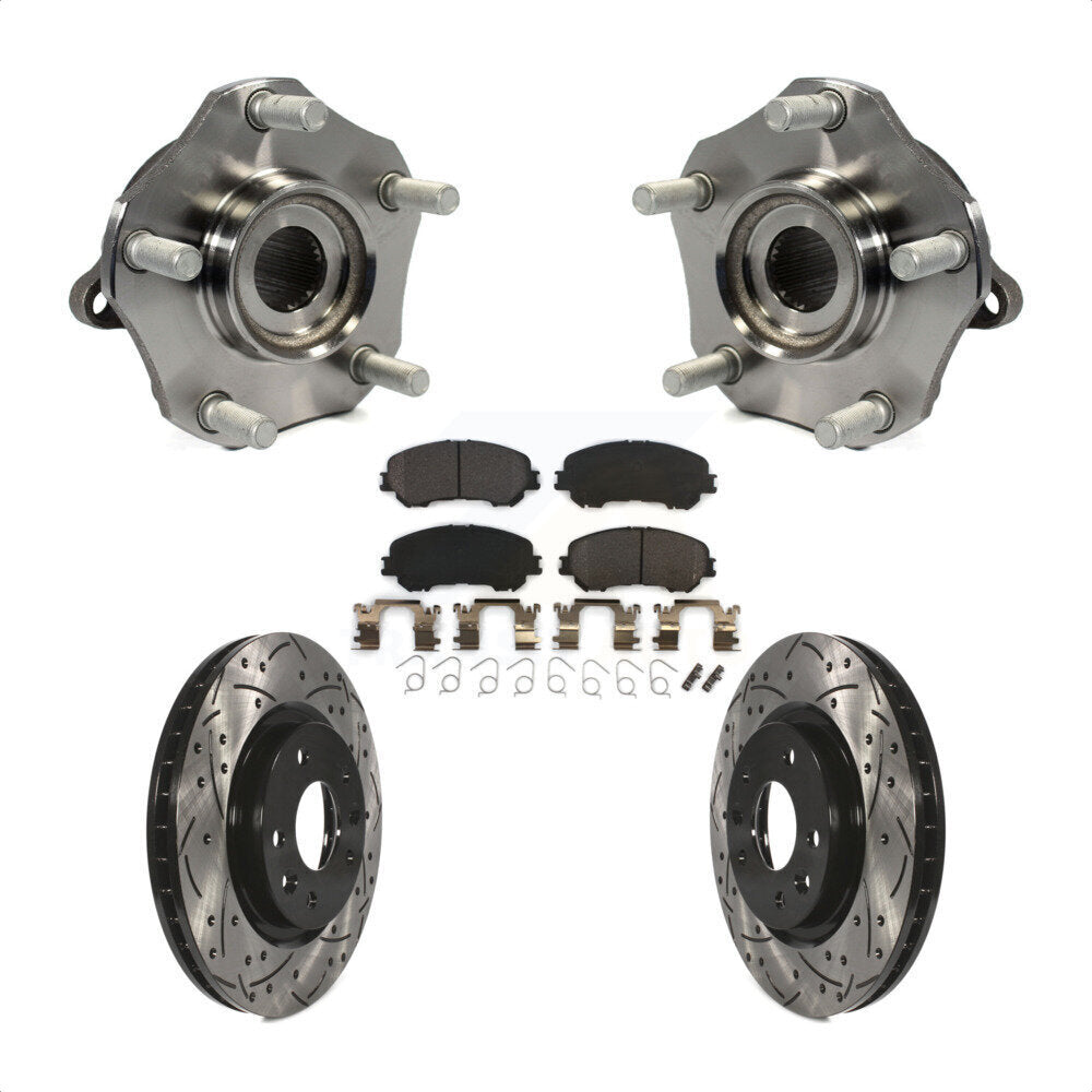 [Avant] Kit d'ensemble roulement de roue et moyeu pour Nissan Rogue Sport Qashqai KBB-102977