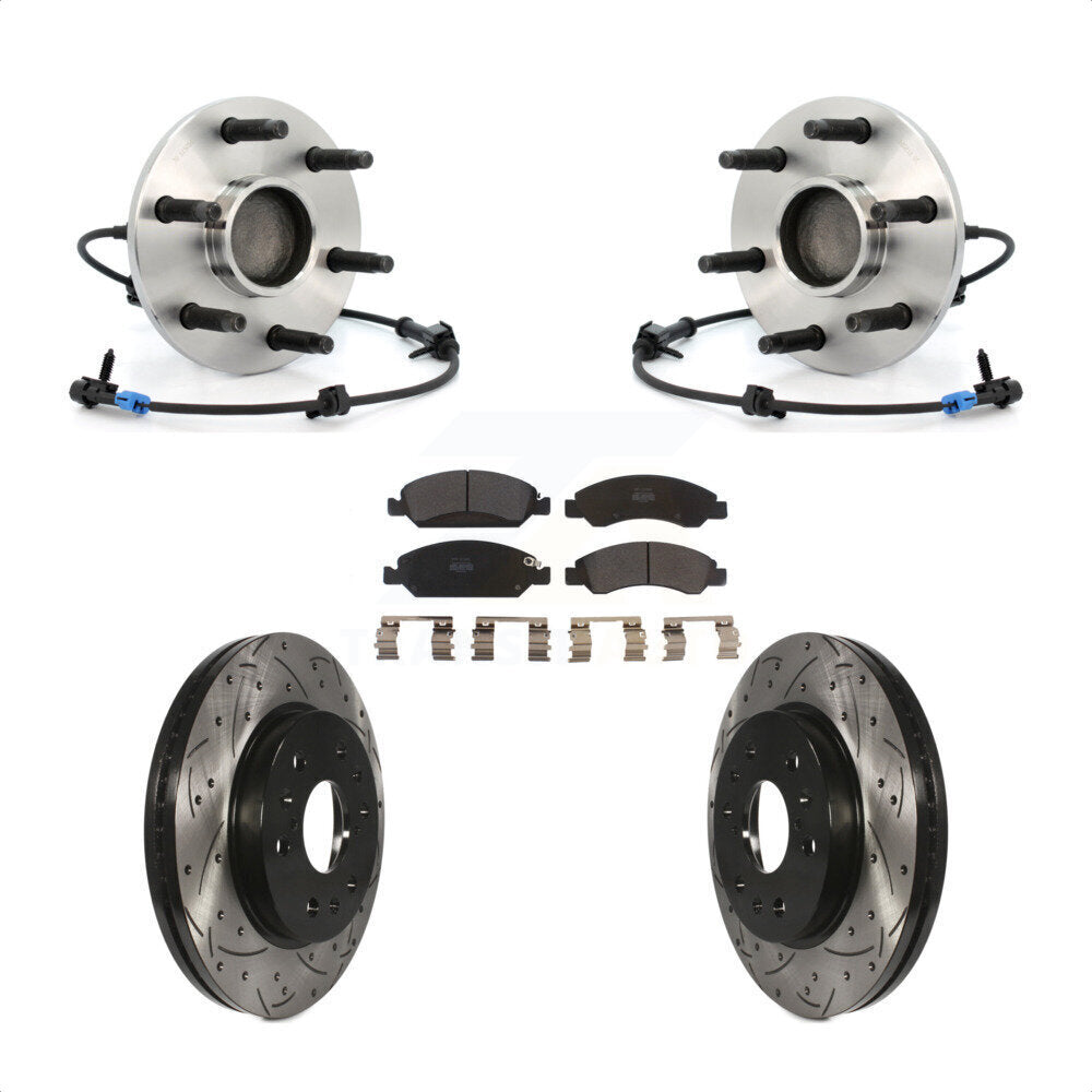 [Avant] Kit d'ensemble roulement de roue et moyeu pour Chevrolet Silverado 1500 GMC Sierra Classic Express Savana KBB-102987