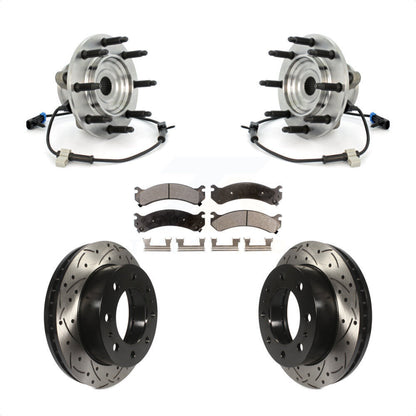 [Avant] Kit d'ensemble roulement de roue et moyeu pour Chevrolet Silverado 2500 HD GMC Sierra Hummer H2 Classic 1500 3500 Suburban Yukon XL Avalanche KBB-102988