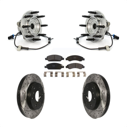[Avant] Kit d'ensemble roulement de roue et moyeu pour Chevrolet Silverado 1500 GMC Sierra Classic 8 Lug Wheels KBB-102989