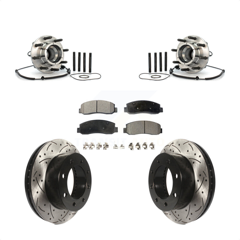 [Avant] Kit d'ensemble roulement de roue et moyeu pour Ford F-250 Super Duty F-350 Single Rear Wheels KBB-102994
