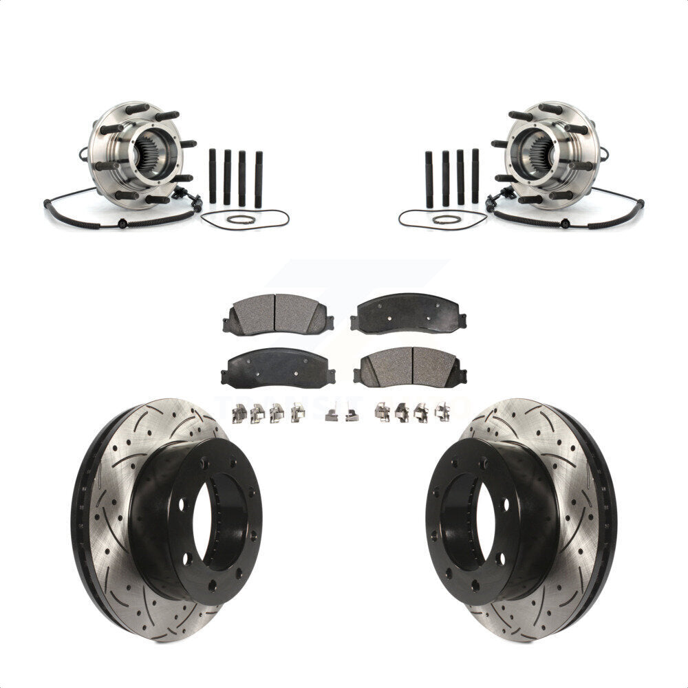 [Avant] Kit d'ensemble roulement de roue et moyeu pour 2008-2010 Ford F-350 Super Duty 4WD Single Rear Wheels KBB-102995