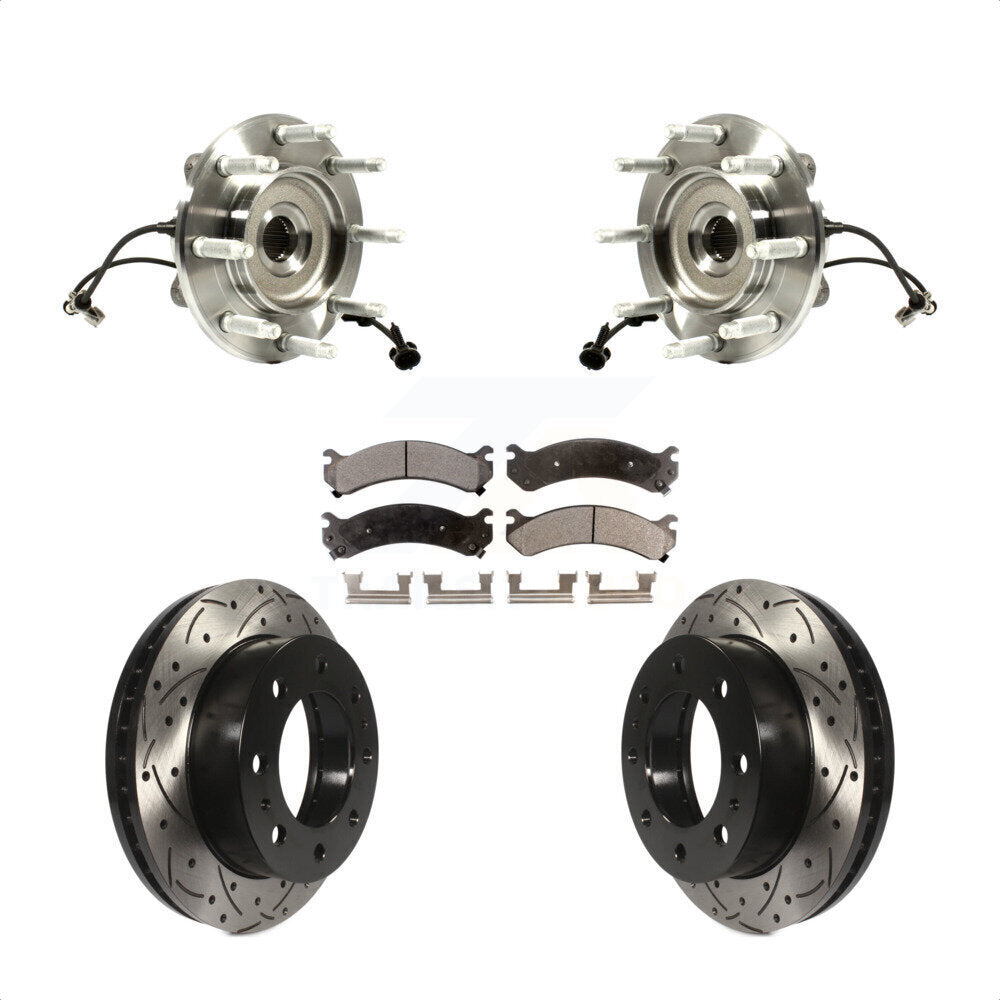 [Avant] Kit d'ensemble roulement de roue et moyeu pour Chevrolet Silverado 2500 HD GMC Sierra Classic 1500 Suburban Yukon XL Avalanche KBB-103000