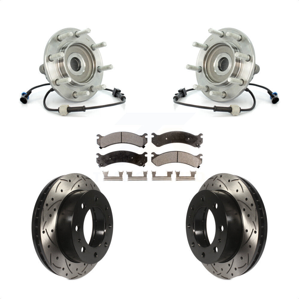 [Avant] Kit d'ensemble roulement de roue et moyeu pour Chevrolet Silverado 3500 GMC Sierra Classic RWD KBB-103001