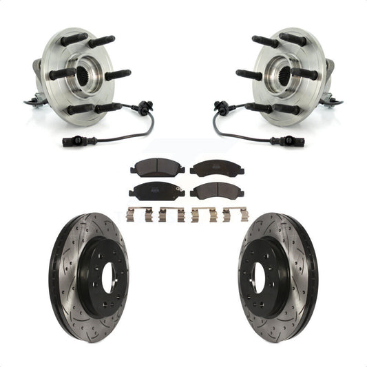 [Avant] Kit d'ensemble roulement de roue et moyeu pour Chevrolet Silverado 1500 GMC Sierra Tahoe Suburban Yukon Cadillac XL Avalanche Escalade ESV EXT KBB-103007