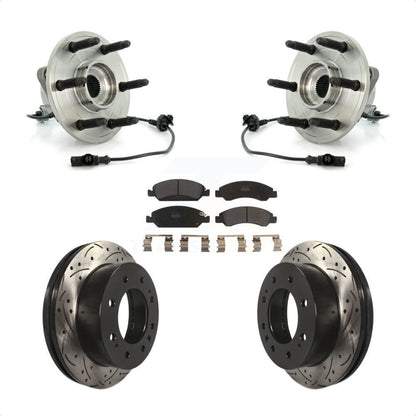 [Avant] Kit d'ensemble roulement de roue et moyeu pour 2011 Chevrolet Silverado 1500 Hybrid avec 4WD KBB-103008 par Transit Auto