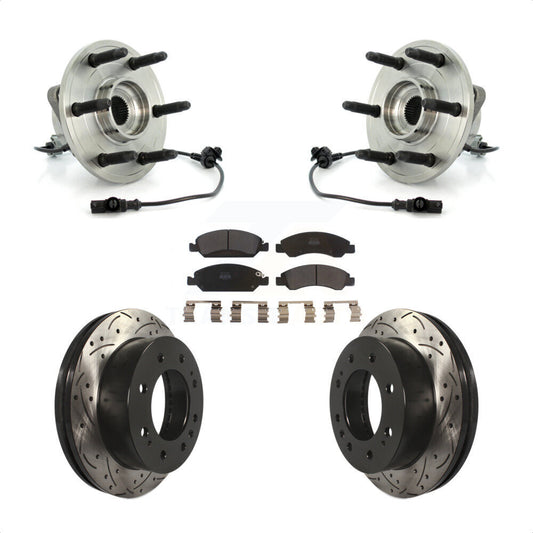 [Avant] Kit d'ensemble roulement de roue et moyeu pour 2011 Chevrolet Silverado 1500 Hybrid avec 4WD KBB-103008 par Transit Auto