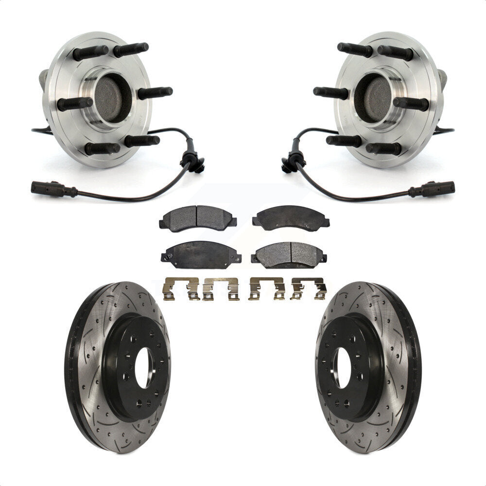 [Avant] Kit d'ensemble roulement de roue et moyeu pour 2007 Chevrolet Tahoe GMC Suburban 1500 Yukon Avalanche XL Cadillac Escalade RWD KBB-103009