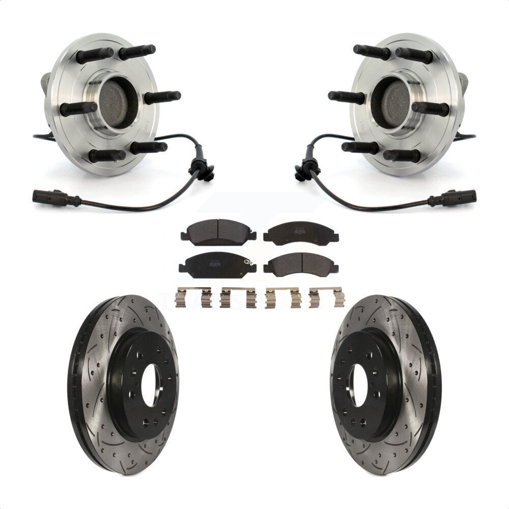 [Avant] Kit d'ensemble roulement de roue et moyeu pour Chevrolet Silverado 1500 GMC Sierra Tahoe Suburban Yukon XL Avalanche Cadillac Escalade ESV KBB-103010