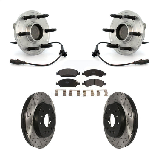 [Avant] Kit d'ensemble roulement de roue et moyeu pour Chevrolet Silverado 1500 GMC Sierra Tahoe Suburban Yukon XL Avalanche Cadillac Escalade ESV KBB-103010