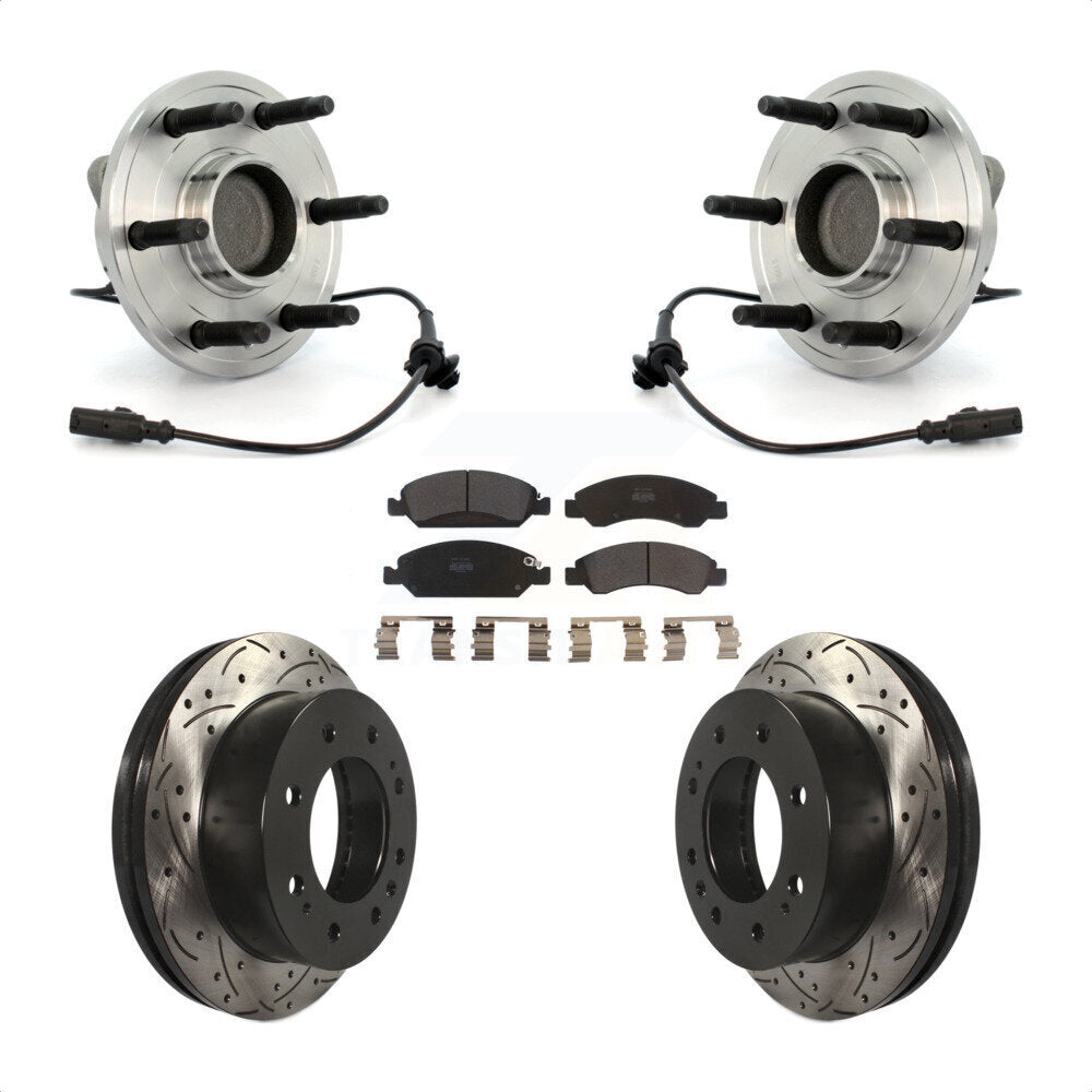 [Avant] Kit d'ensemble roulement de roue et moyeu pour 2011 Chevrolet Silverado 1500 Hybrid avec RWD KBB-103011 par Transit Auto