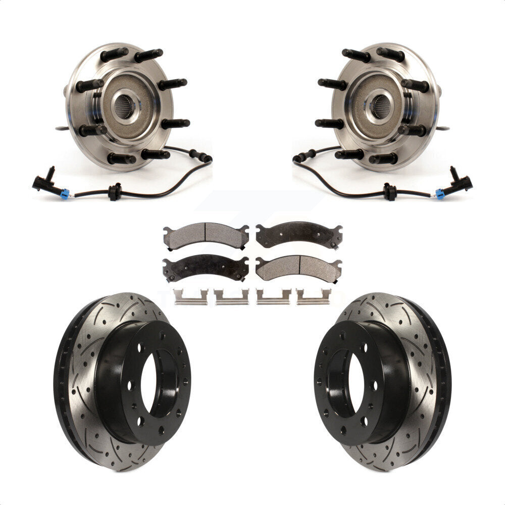 [Avant] Kit d'ensemble roulement de roue et moyeu pour Chevrolet Silverado 2500 HD GMC Sierra Suburban Hummer H2 Yukon XL KBB-103012
