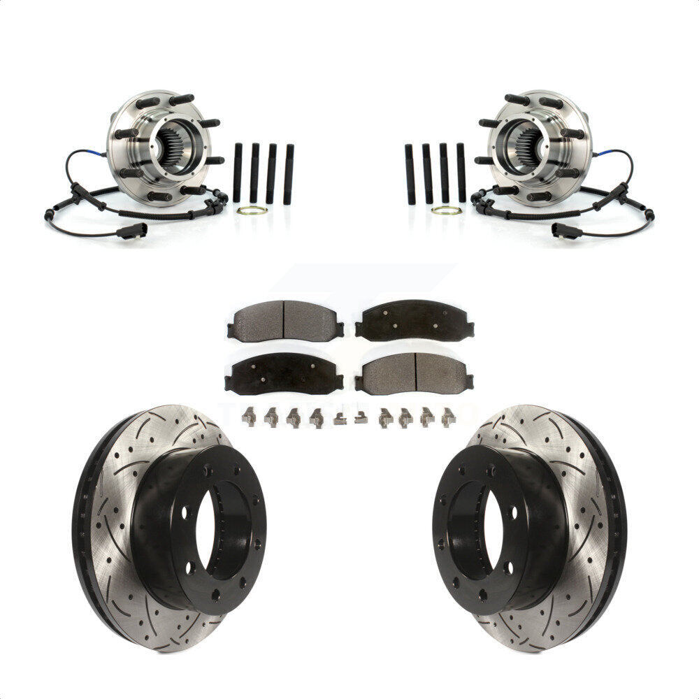 [Avant] Kit d'ensemble roulement de roue et moyeu pour 2012 Ford F-250 Super Duty F-350 Single Rear Wheels 4WD KBB-103023