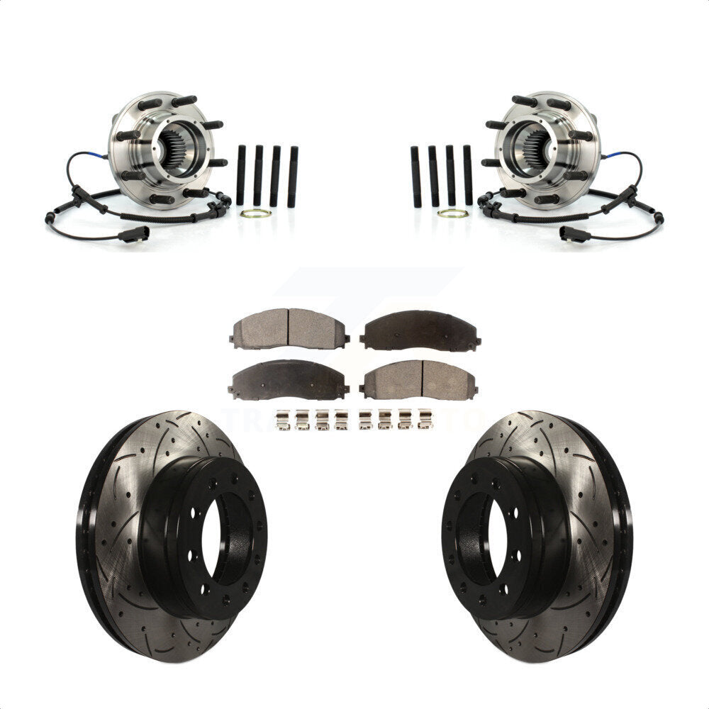 [Avant] Kit d'ensemble roulement de roue et moyeu pour 2013 Ford F-250 Super Duty 4WD Wide Frame Vehicle KBB-103024