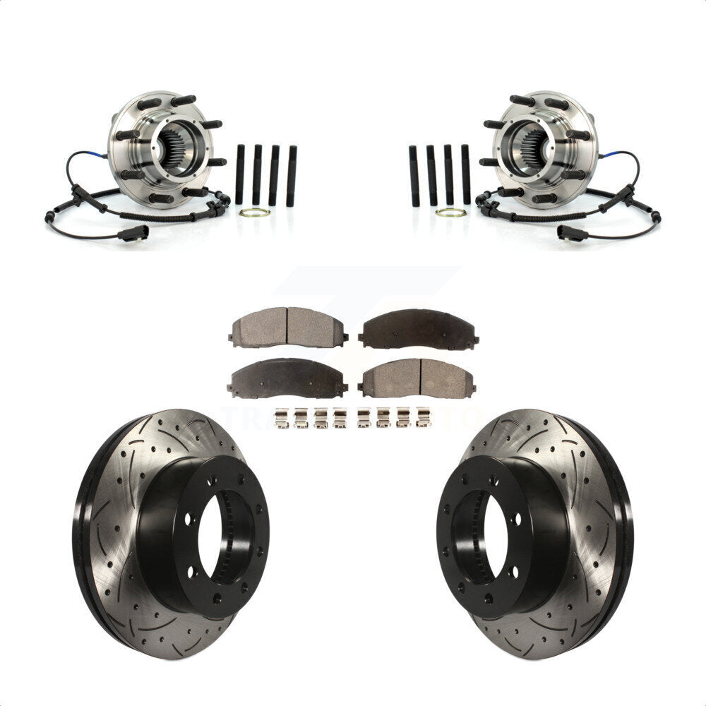 [Avant] Kit d'ensemble roulement de roue et moyeu pour Ford F-250 Super Duty F-350 4WD KBB-103025