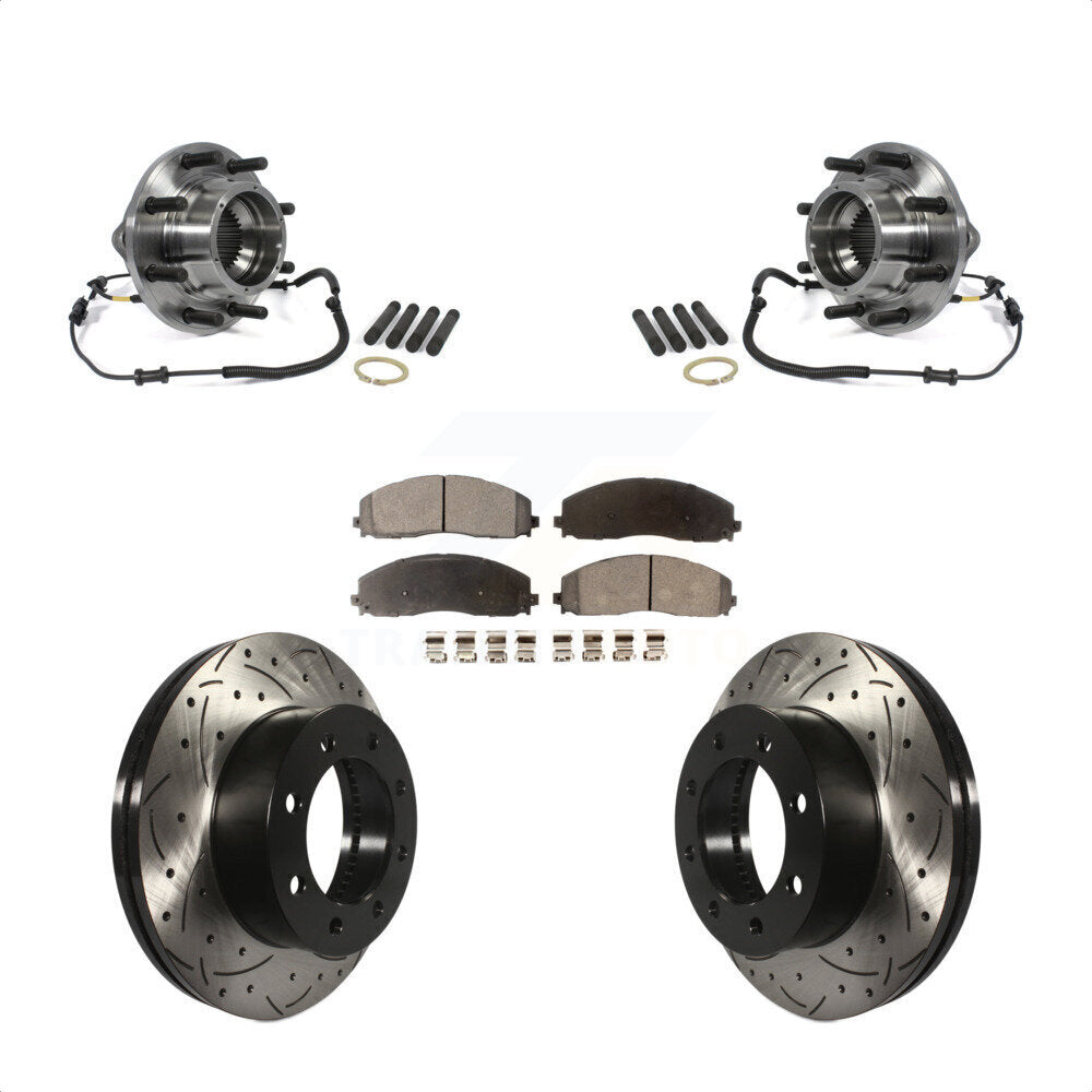 [Avant] Kit d'ensemble roulement de roue et moyeu pour 2014 Ford F-350 Super Duty 4WD Dual Rear Wheels KBB-103026