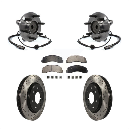 [Avant] Kit d'ensemble roulement de roue et moyeu pour 2011-2014 Ford F-150 RWD 7 Lug Wheels KBB-103031
